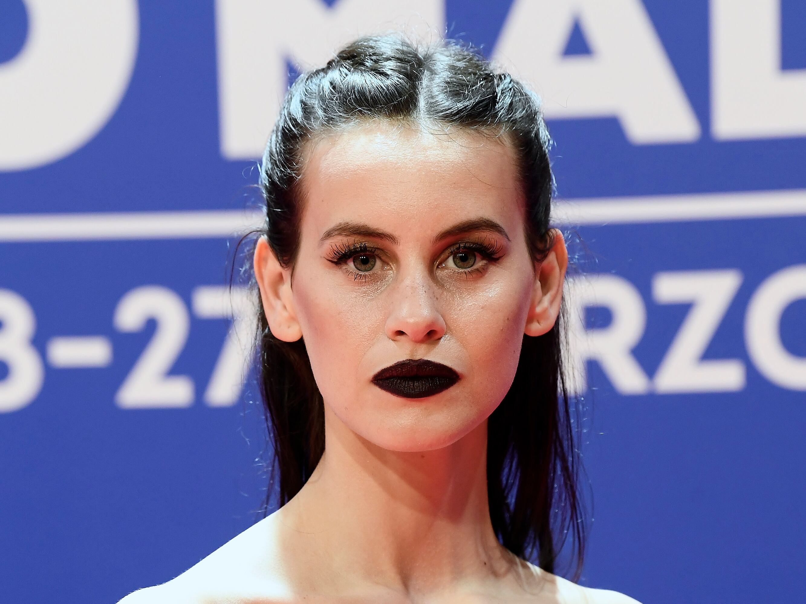 La actriz Milena Smit en el Festival de Málaga. (Photo by Carlos Alvarez/Getty Images)