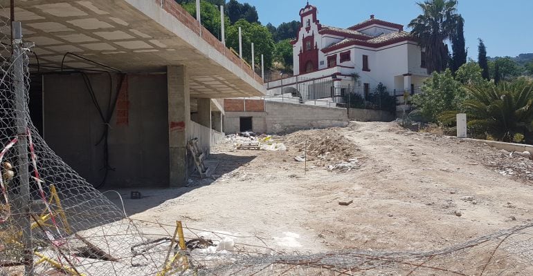 Estado de las obras del edificio multiusos de Jamilena.