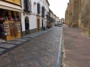 Calle Magistral González Francés, salida de la Carrera Oficial