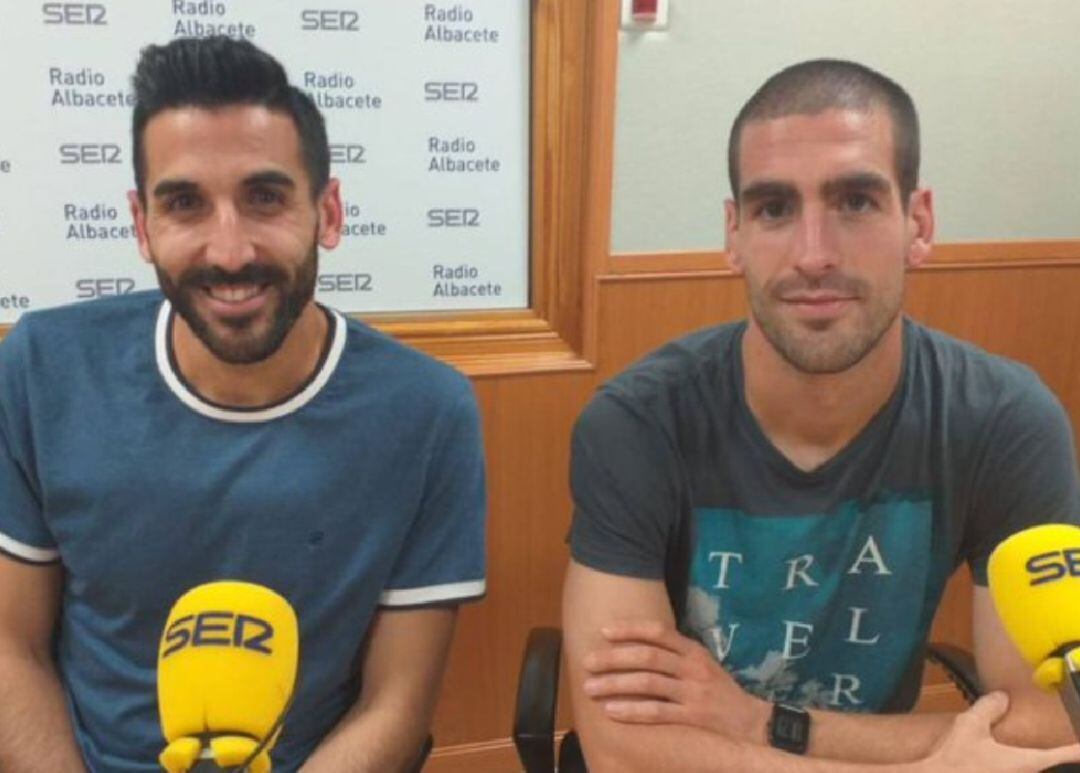 Tomeu Nadal y Álvaro Arroyo, en una entrevista en Radio Albacete