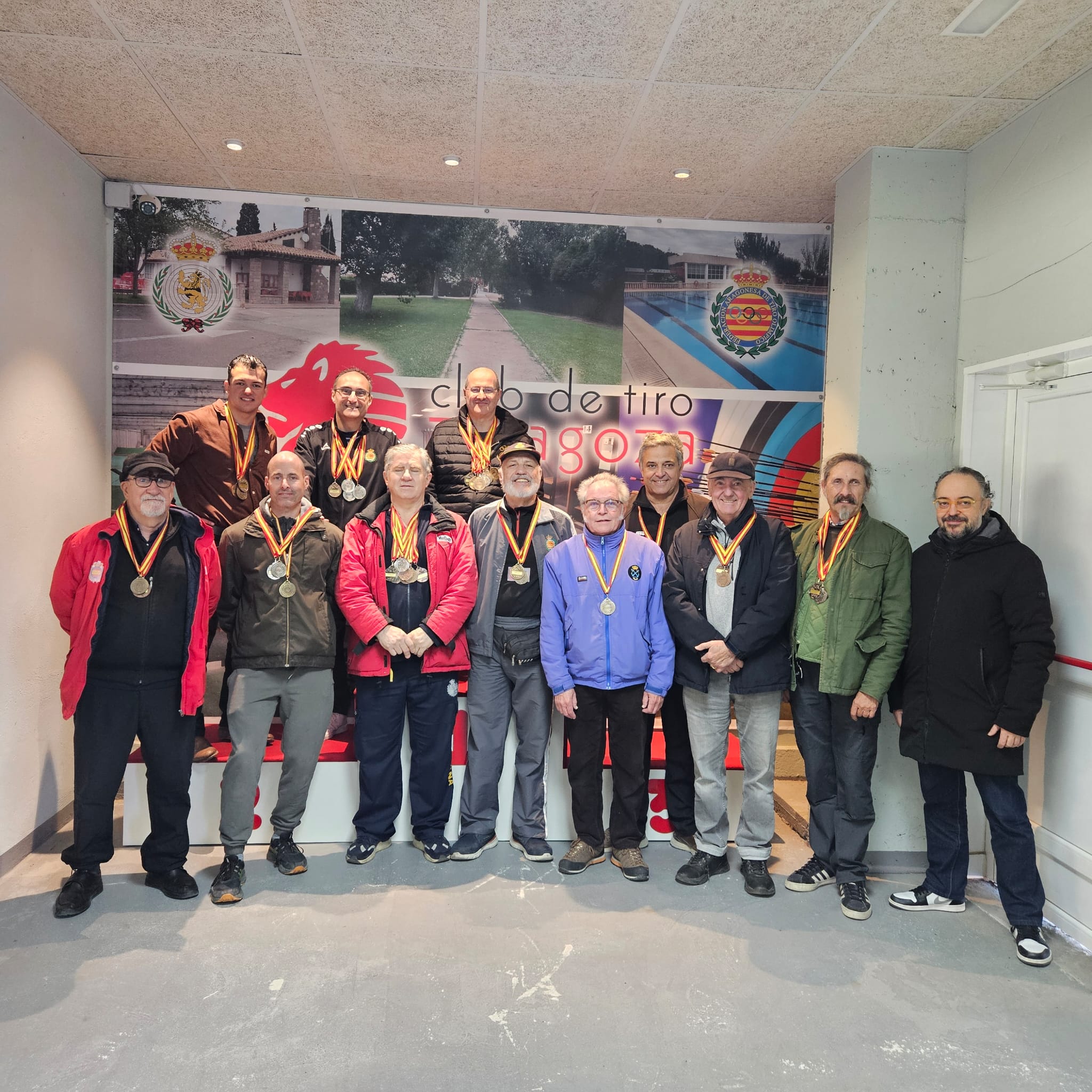 Participantes en el Campeonato de Aragón de Armas Históricas
