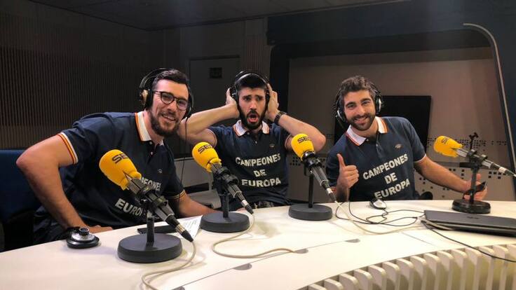 Los Hispanos visitan El Larguero