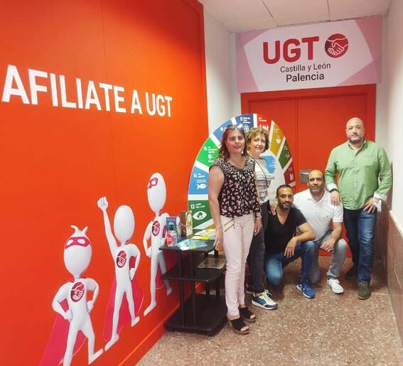 UGT Palencia pone en marcha la campaña: &quot;Los Objetivos de Desarrollo Sostenible ¡Una cuestión sindical!&quot;