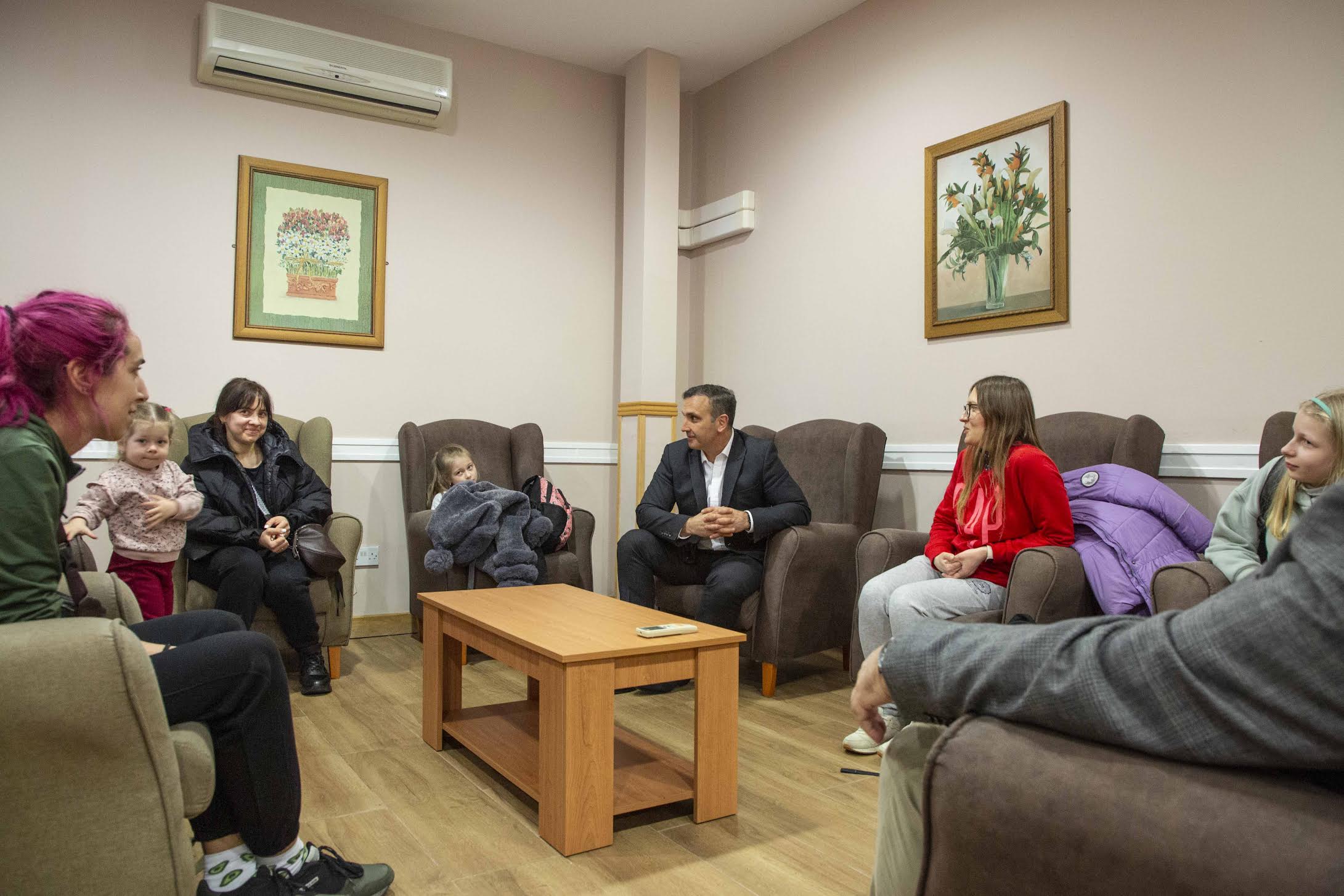 Bienvenida a los ciudadanos ucranianos