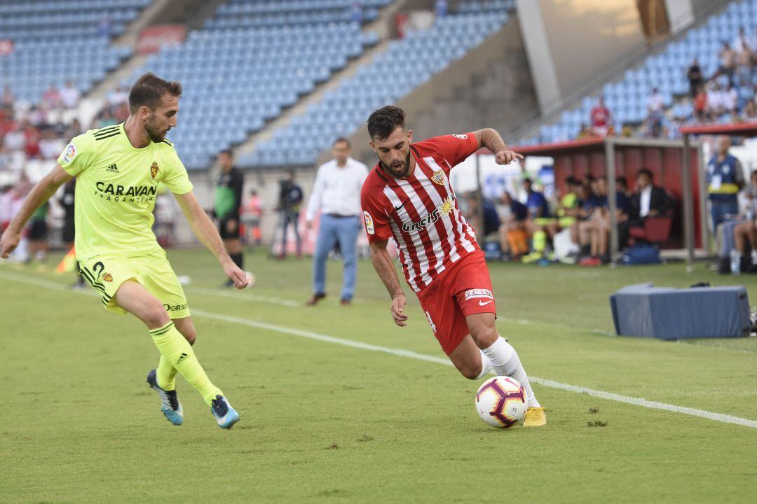 Luis Rioja en acción. 