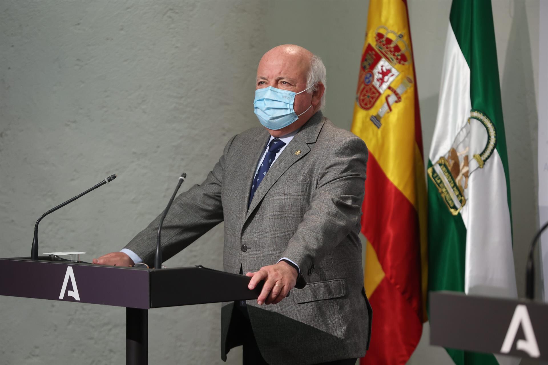 Jesús Aguirre, consejero de Salud.