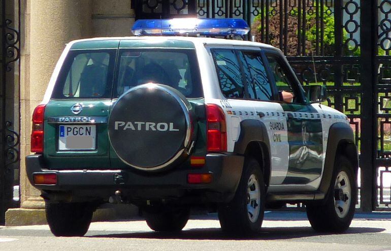 Coche patrulla de la Guardia Civil