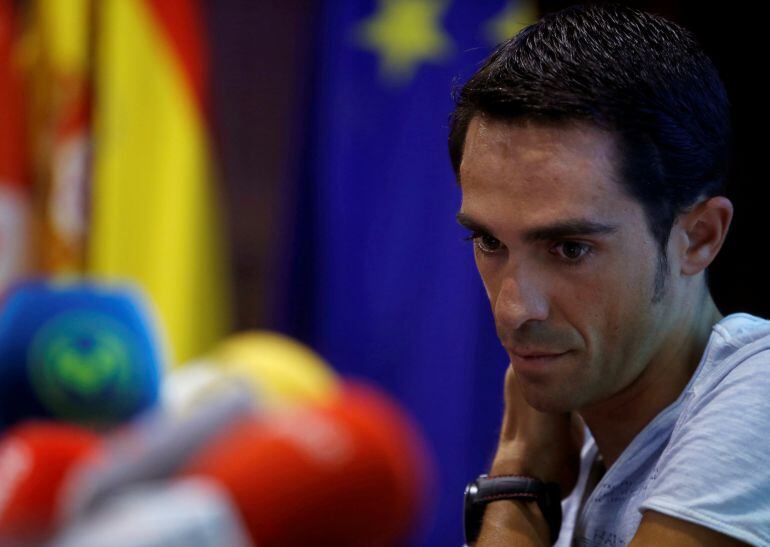 Alberto Contador anuncia su ausencia de los Juegos Olímpicos 
