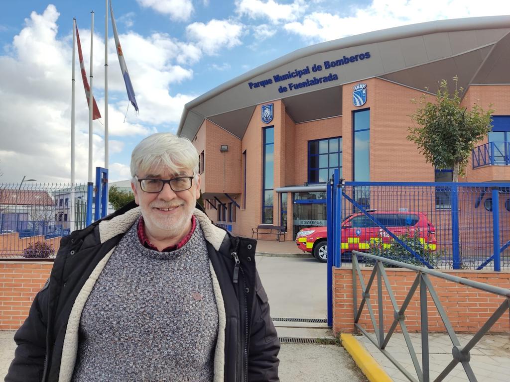 Pedro Vigil, portavoz de Podemos y del grupo municipal Unidas Podemos en Fuenlabrada
