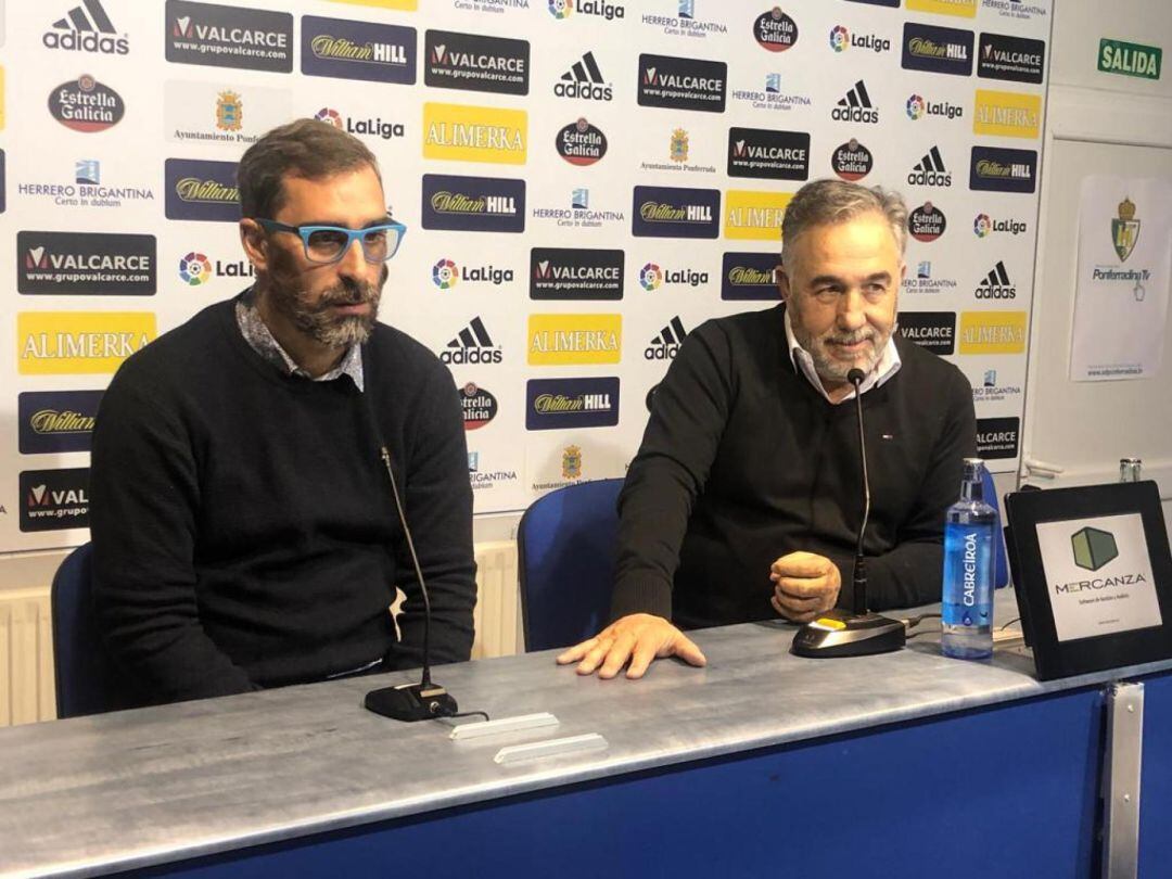 Rueda de prensa del anuncio de la renovación del contrato