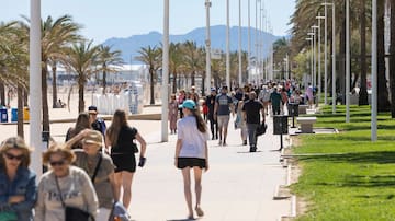 Los apartamentos de Gandia al 90 % de ocupación esta Semana Santa