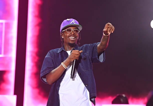 Rapper Rich Homie Quan in Atlanta, Georgia. (Photo by Paras Griffin/Getty Images)