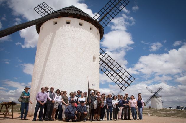 El Toboso y Campo de Criptana fueron visitados por muchos visitantes en la mañana del sábado 26