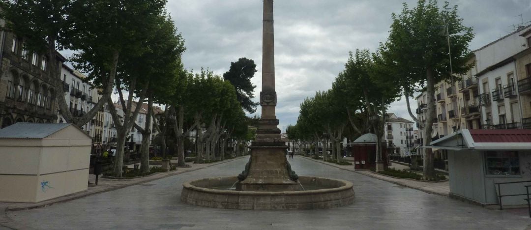 Paseo de la Constitución de Baeza.