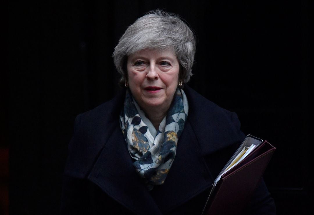 May anuncia que el acuerdo del brexit se votará la semana del 14 de enero