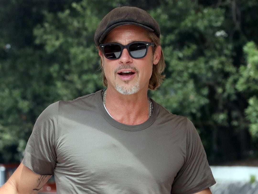 VENICE, ITALY - AUGUST 28: Brad Pitt is seen arriving at the 76th Venice Film Festival on August 28, 2019 in Venice, Italy