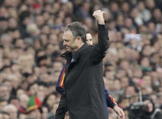 El entrenador del Athletic, Joaquín Caparrós