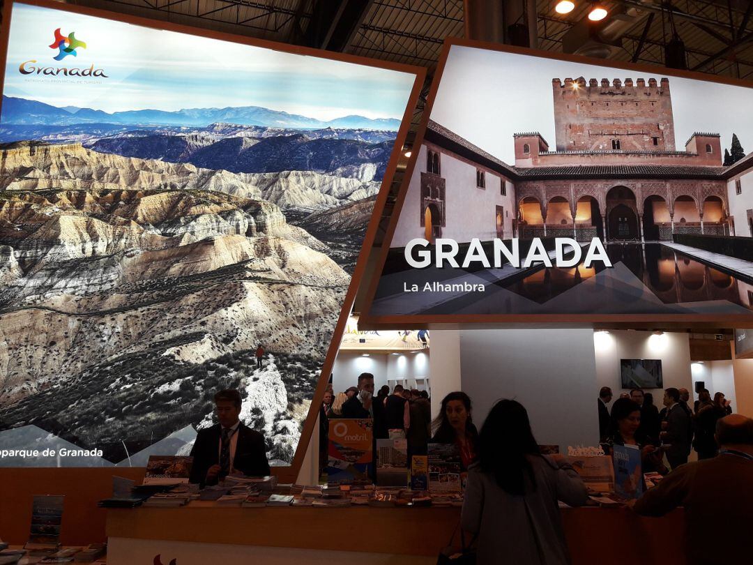 Expositor de Granada en Fitur 2019