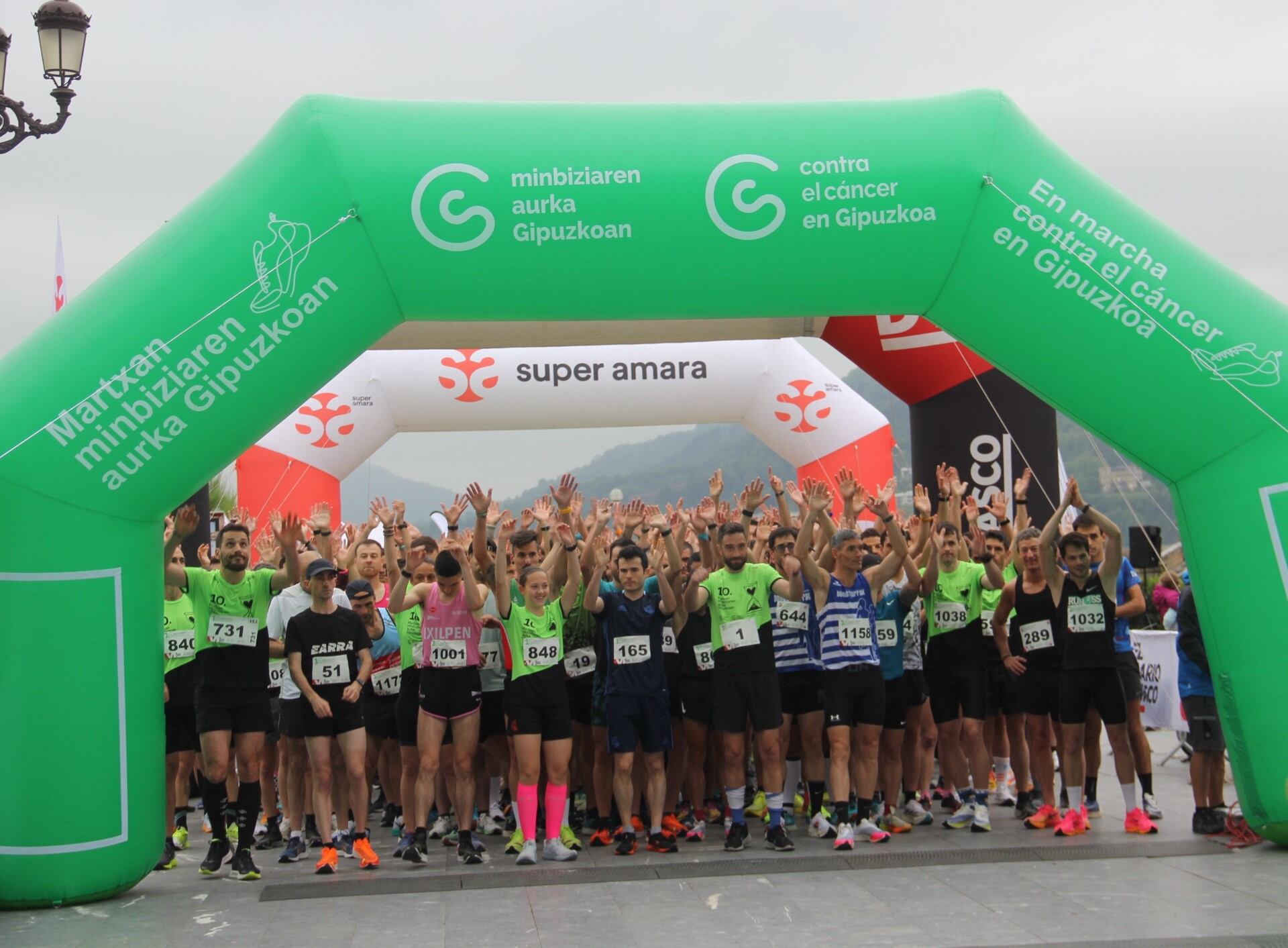 Carrera contra el cáncer Gipuzkoa.