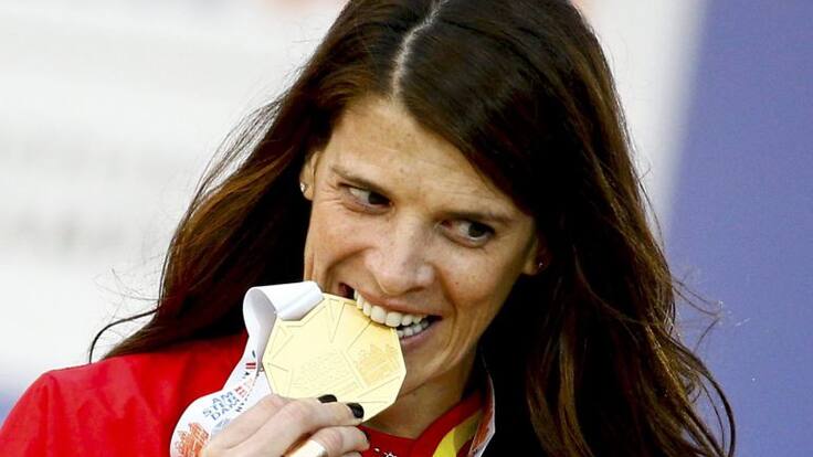 Ruth Beitia: "Media medalla es de Ramón Torralbo"