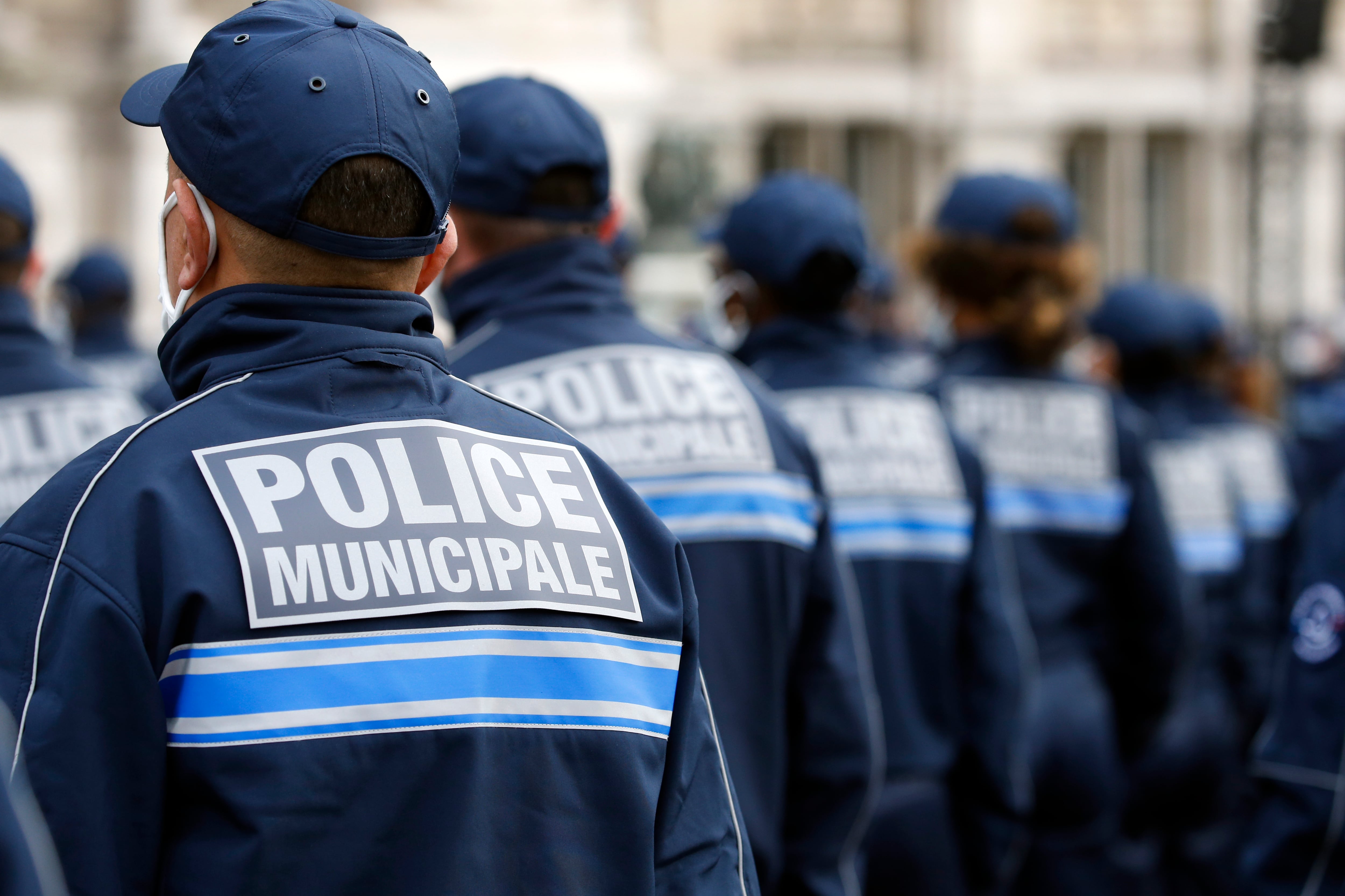 Policía Municipal de Francia en una foto de archivo