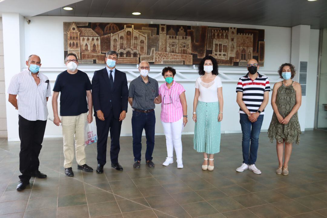 Presentación mural en Onda