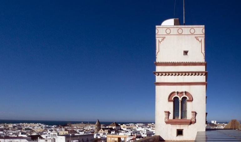 Una de las torres miradores de Cádiz