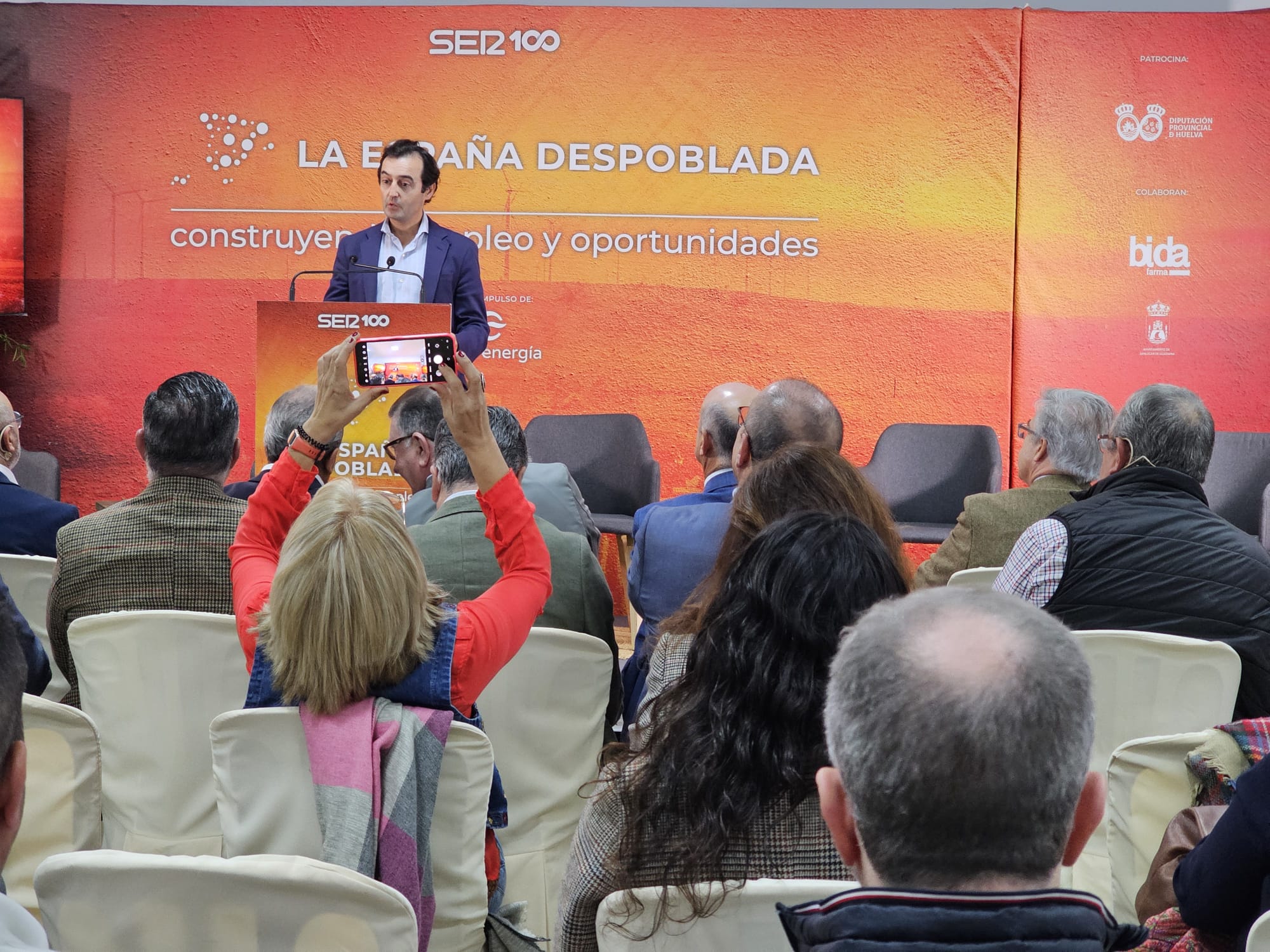 Encuentro de La España Despoblada, de la Cadena SER, en Sanlúcar de Guadiana