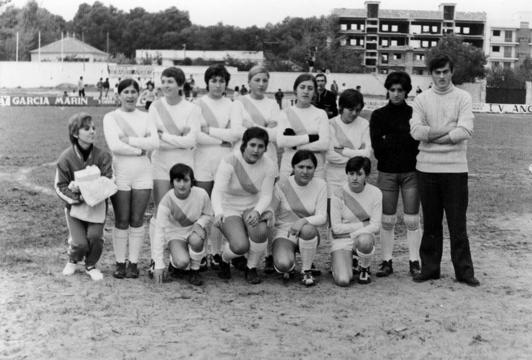 Imagen del Ciudad de Alcoy femenino que tuvo cinco años de trayectoria de 1969 a 1974