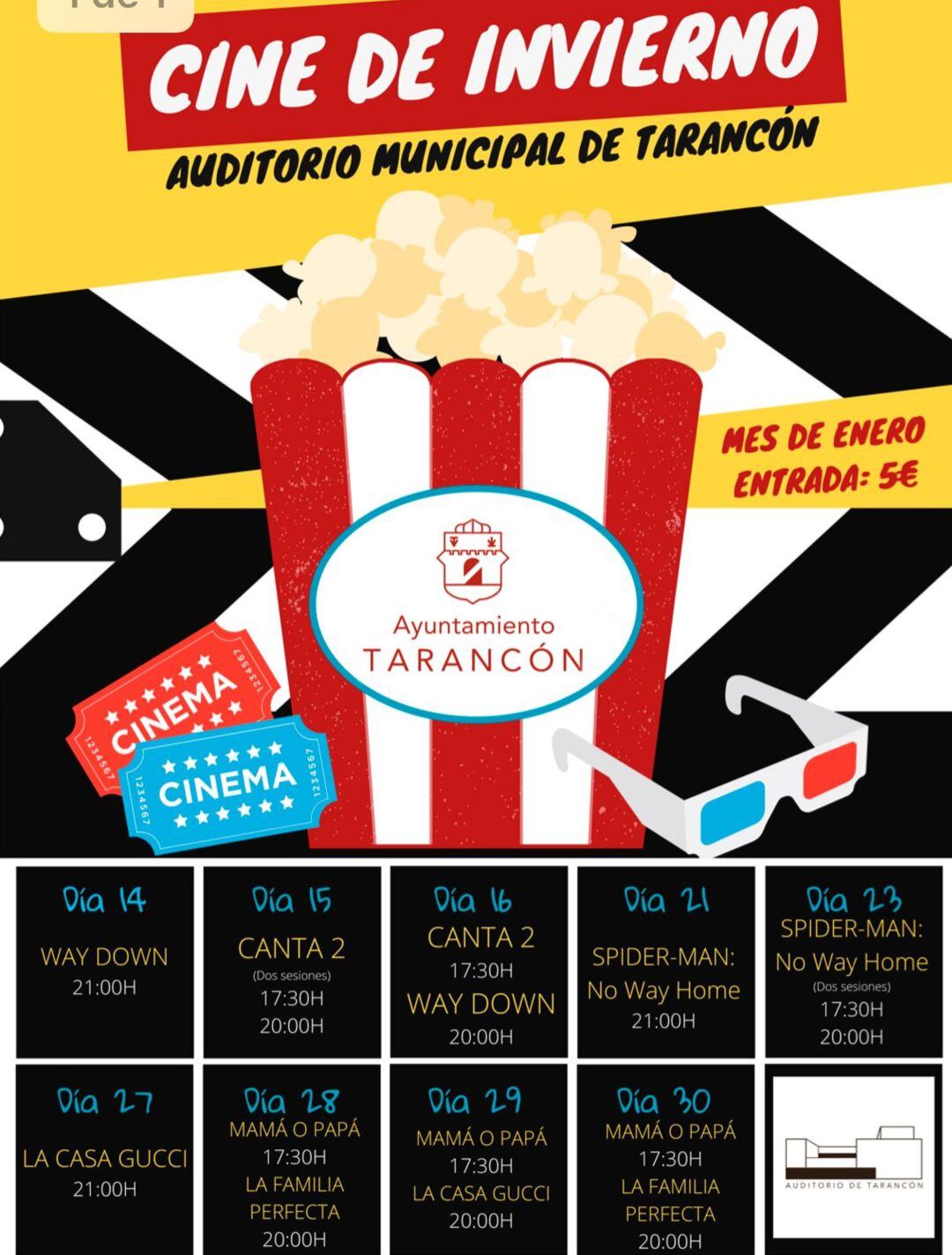 Cine de invierno en Tarancón