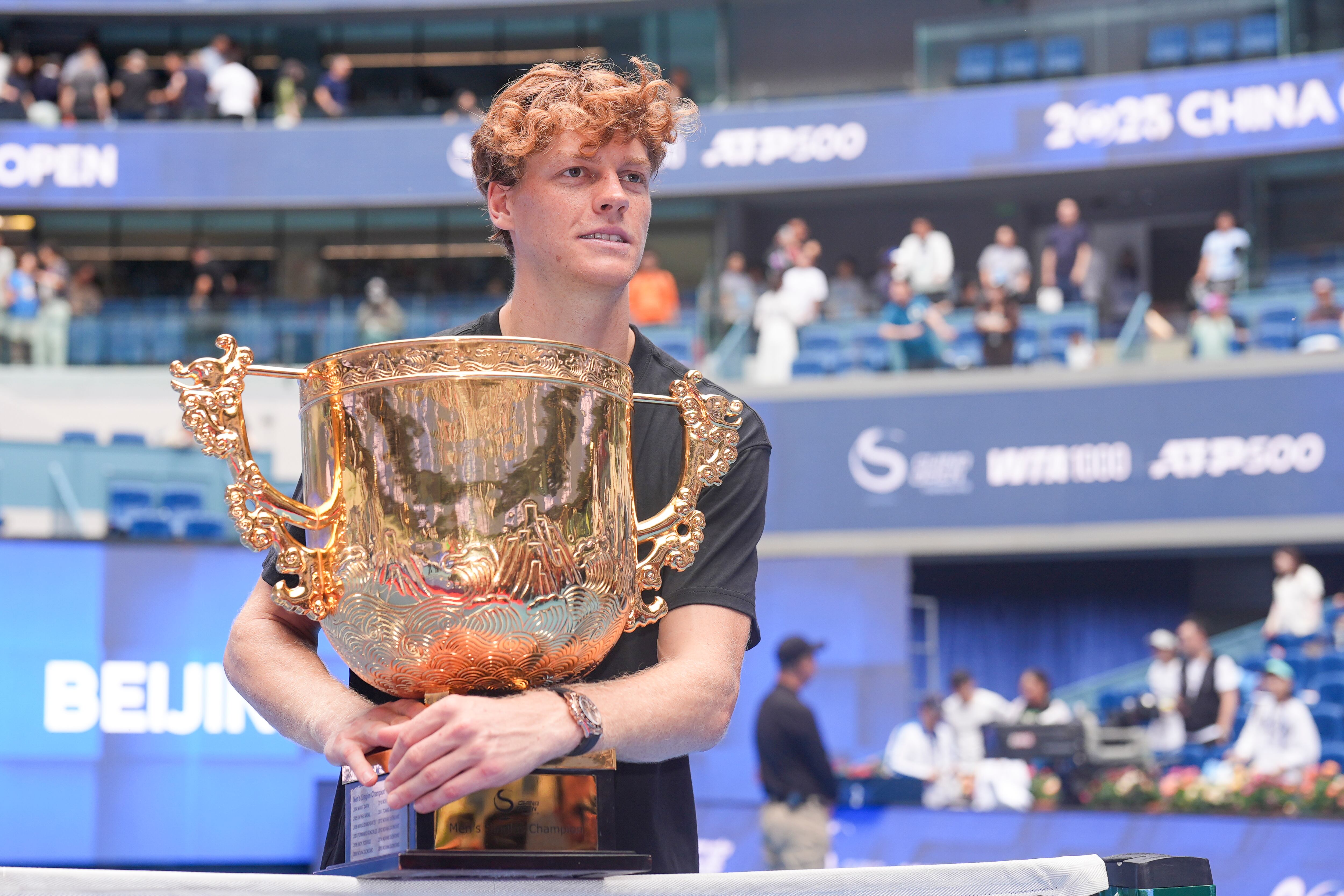 Jannik Sinner, campeón del ATP de Pekín