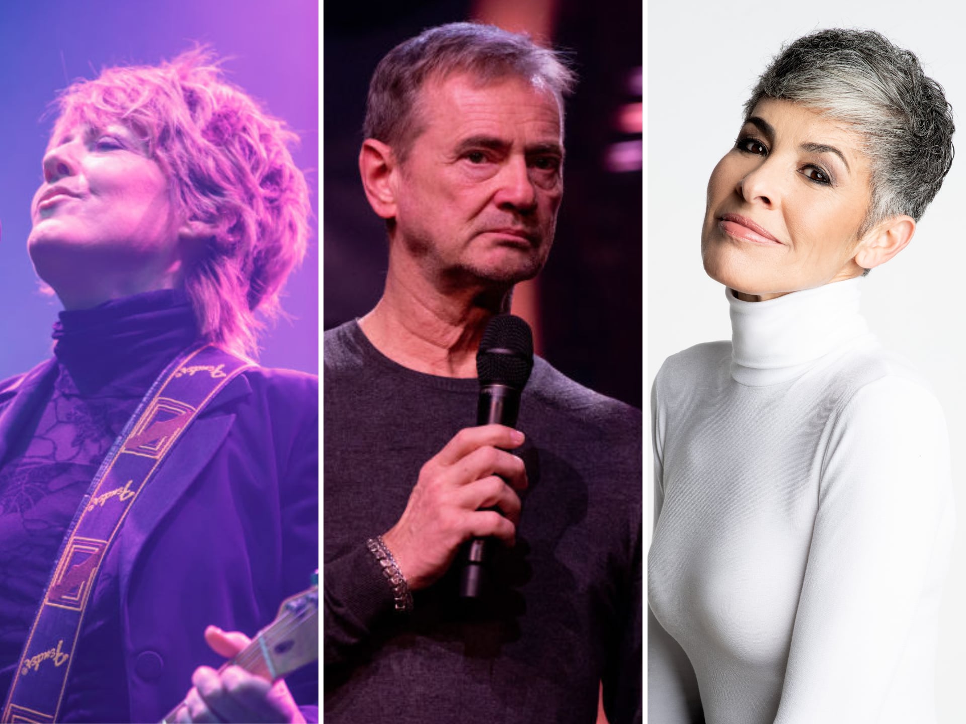 Katrina Leskanich, Christer Björkman y Nina, tres de los miembros del jurado del Benidorm Fest.