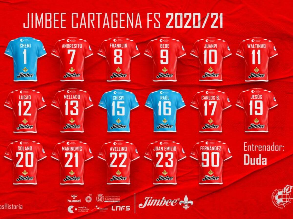 Los jugadores del Jimbee eligen sus dorsales