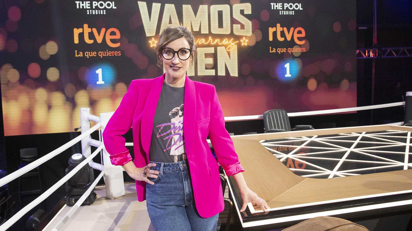 Imagen promocional de Ana Morgade al frente de &#039;Vamos a llvarnos bien&#039;.