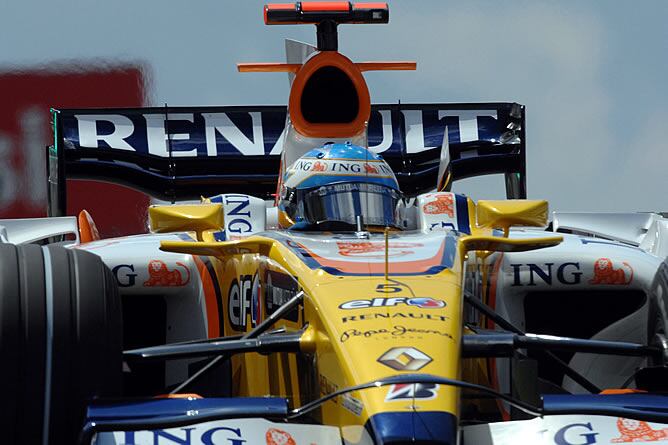 Fernando Alonso hoy en el Gran Premio de Turquía