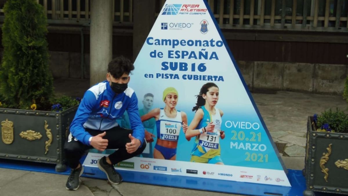 Urbez Gil, finalista en 600 del Campeonato de España de Oviedo