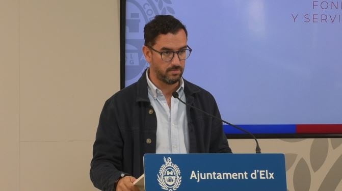 Claudio Guilabert, concejal de Fondos Europeos de Elche