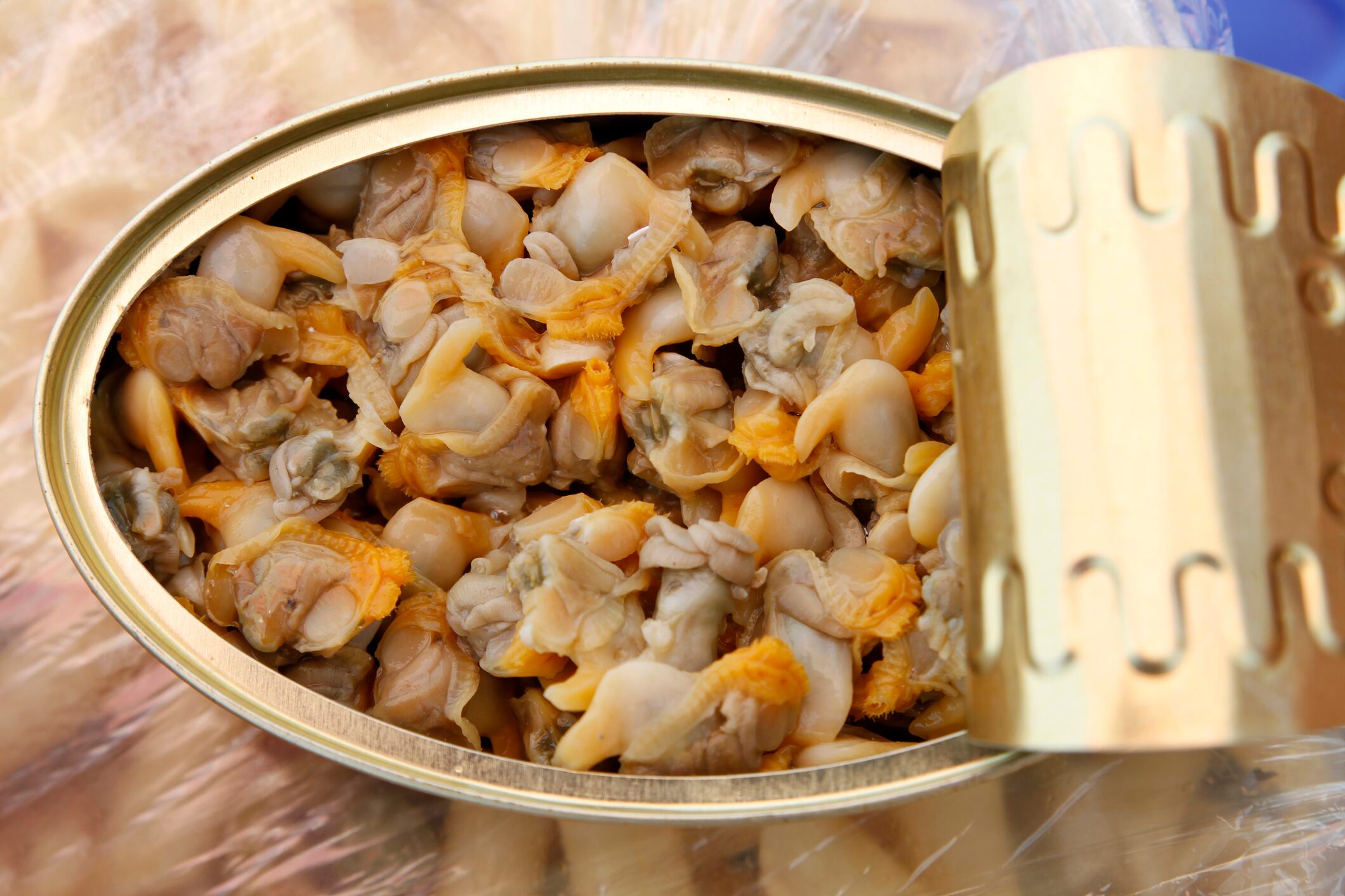 Lata de berberechos.