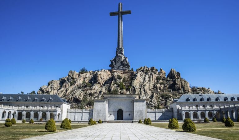 Panorámica del conjunto monumental del Valle de los Caídos.