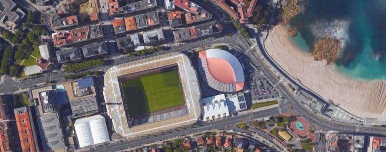 Estadio de Riazor, A Coruña