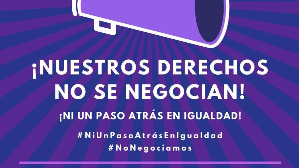 Concentración en Gijón en apoyo a mujeres andaluzas y en defensa de los derechos de las mujeres
