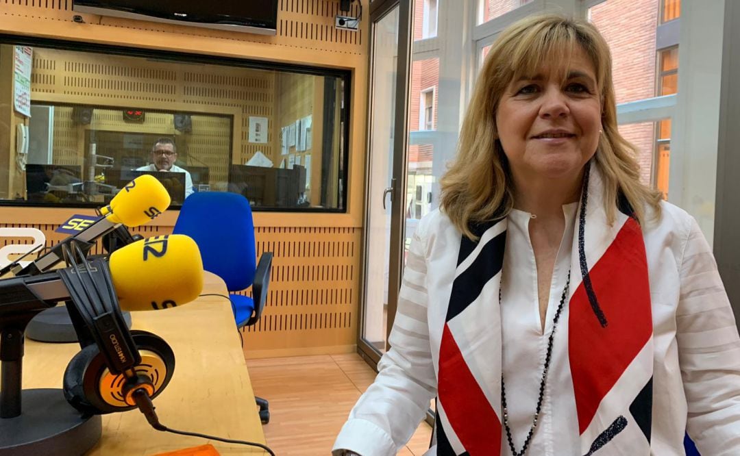 Inmaculada Ortega, candidata a la alcaldía por el partido VOX al Ayuntamiento de Murcia