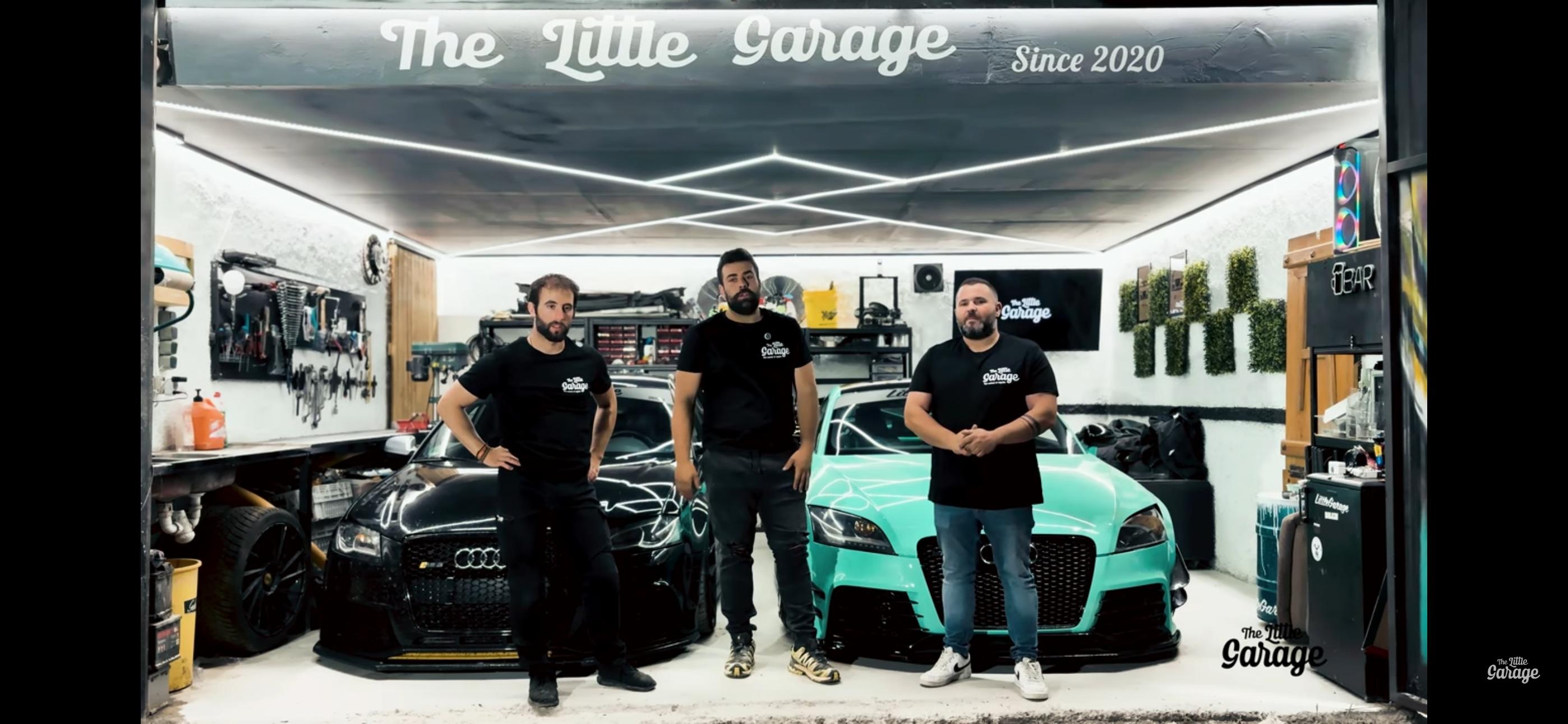 Víctor Sena, Miguel Lanau y Abel Betato.