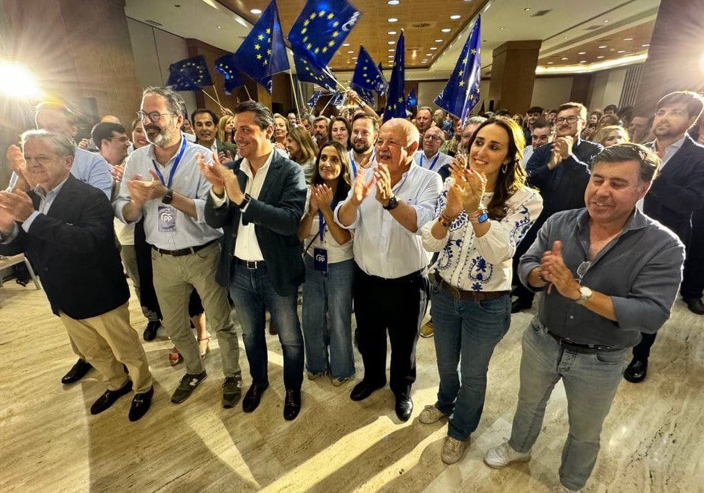 El PP de Córdoba celebra su victoria en las elecciones al Parlamento Europeo de 2024