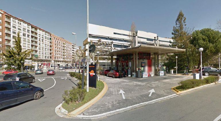 Gasolinera en Vitoria