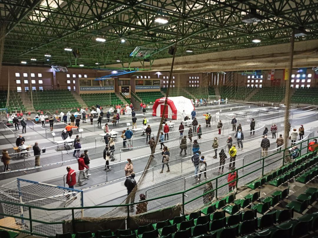 Treinta y siete positivos en la primera jornada del cribado en Segovia