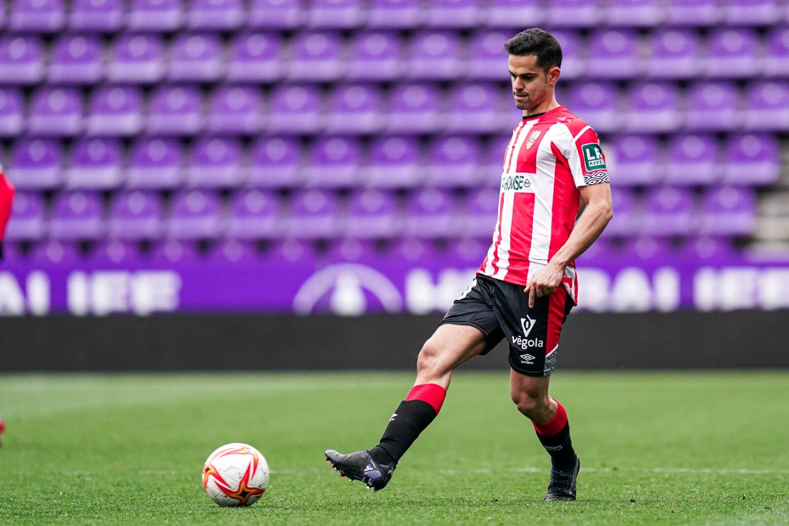 Fran en el José Zorrilla. / UDL