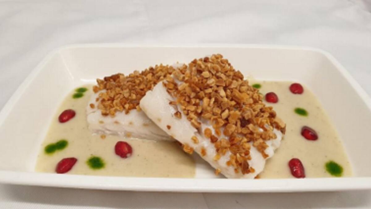 Merluza al ajo blanco, risotto con rape o trifle de frutos rojos, los mejores menús navideños de cuatro hospitales de Madrid