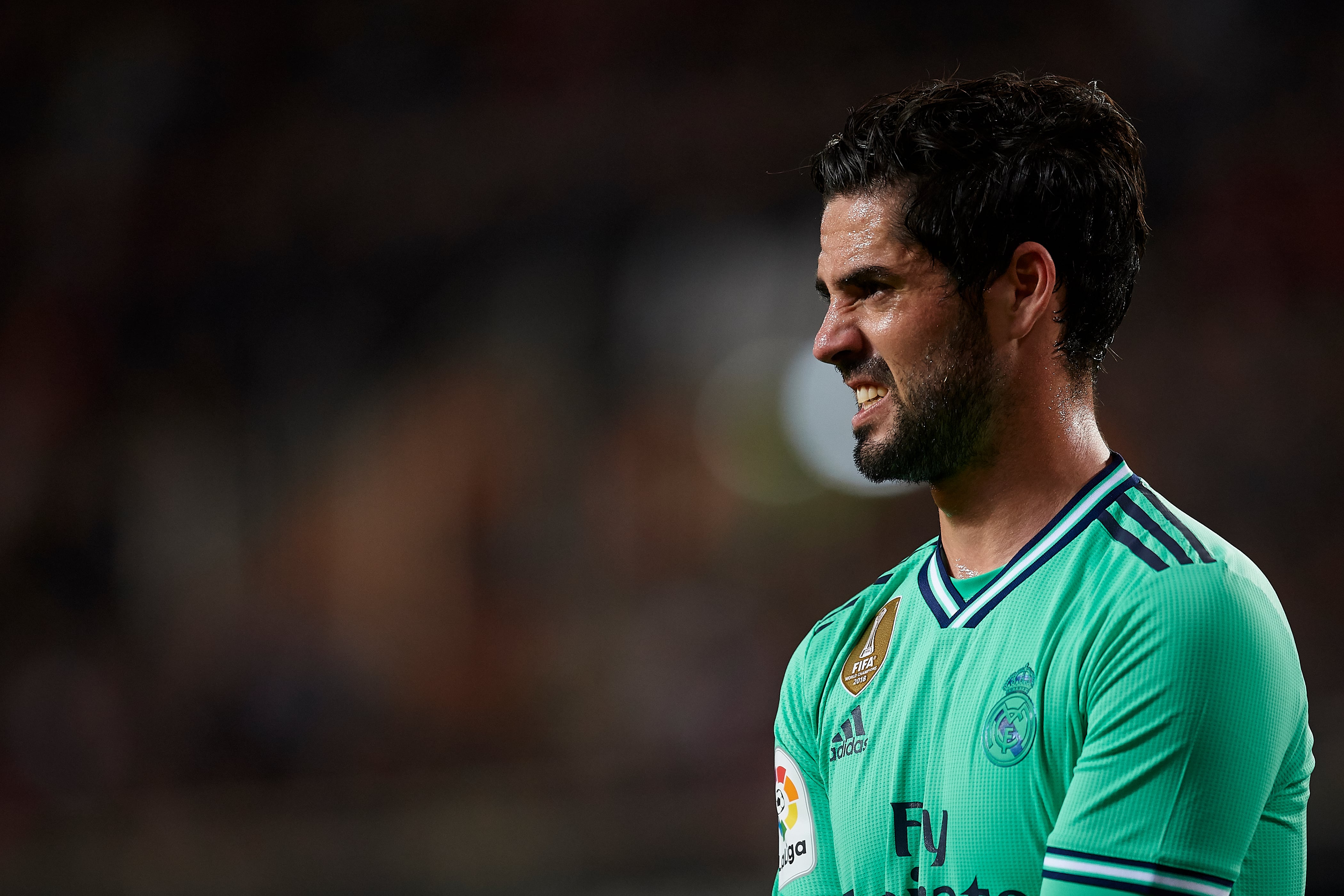 Isco Alarcón, en un partido de Liga con el Real Madrid frente al Valencia