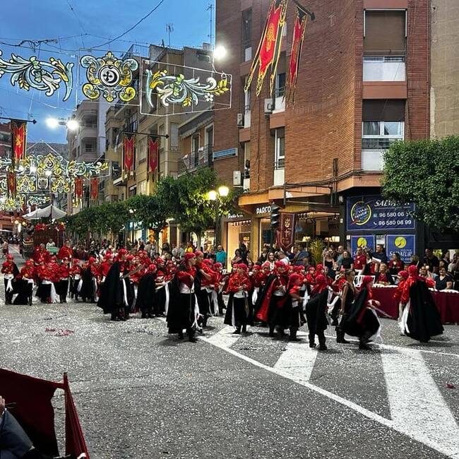 Momento del desfile de la Esperanza
